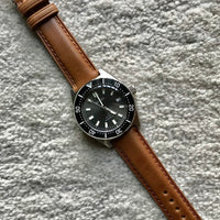 N2W Classic Horween Leather Strap in Chromexcel® Tan (18mm) - Nomad Watch Works Malaysia