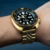 Jubilee Metal Strap in Yellow Gold (20mm) - Nomad Watch Works MY