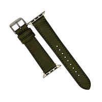 Emery Signature Pueblo Leather Strap in Olive (38 & 40mm) - Nomad Watch Works Malaysia