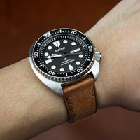 Emery Signature Pueblo Leather Strap in Cognac (18mm) - Nomad Watch Works Malaysia