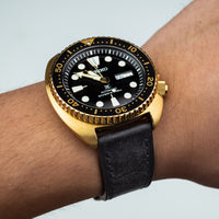 Emery Signature Pueblo Leather Strap in Navy (18mm) - Nomad Watch Works Malaysia