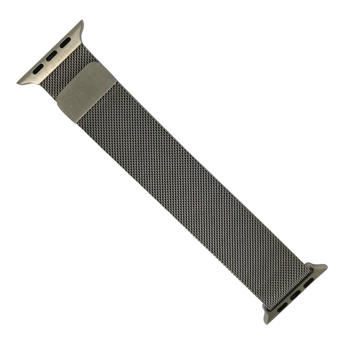 Apple Watch Milanese Mesh Strap in Silver (38 & 40mm) - Nomad Watch Works Malaysia