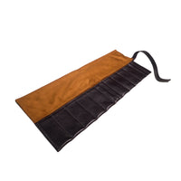 Leather Strap Roll in Brown (10 Slots) - Nomad Watch Works Malaysia
