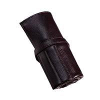Leather Watch & Strap Roll in Brown (3+5 Slots) - Nomad Watch Works Malaysia