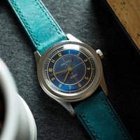 Emery Signature Pueblo Leather Strap in Ortensia (18mm) - Nomad Watch Works Malaysia
