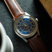 N2W Classic Horween Leather Strap in Chromexcel® Brown (18mm) - Nomad Watch Works Malaysia