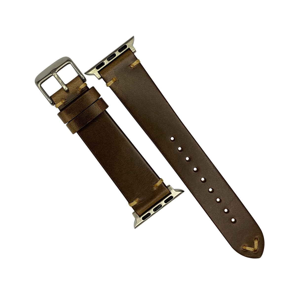 N2W Vintage Horween Leather Strap in Chromexcel® Tan (38 & 40mm) - Nomad Watch Works Malaysia