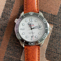Italian Veg Tanned Leather Strap in Tan (22mm) - Nomad Watch Works Malaysia