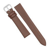 Unstitched Smooth Leather Watch Strap in Tan (12mm) - Nomad Watch Works MY